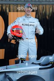 01.02.2010 Valencia, Spain,  Michael Schumacher (GER), Mercedes GP - Formula 1 Testing, Valencia