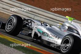 01.02.2010 Valencia, Spain,  Nico Rosberg (GER), Mercedes GP - Formula 1 Testing, Valencia