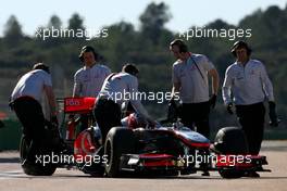 01.02.2010 Valencia, Spain,  Gary Paffett (GBR), Test Driver, McLaren Mercedes  - Formula 1 Testing, Valencia