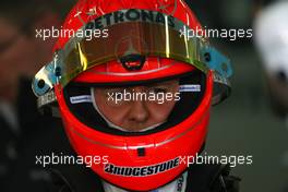 01.02.2010 Valencia, Spain,  Michael Schumacher (GER), Mercedes GP  - Formula 1 Testing, Valencia