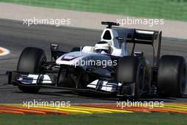 01.02.2010 Valencia, Spain,  Pedro de la Rosa (ESP), BMW Sauber F1 Team- Formula 1 Testing, Valencia