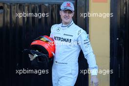 01.02.2010 Valencia, Spain,  Michael Schumacher (GER), Mercedes GP- Formula 1 Testing, Valencia