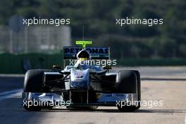 01.02.2010 Valencia, Spain,  Nico Rosberg (GER), Mercedes GP  - Formula 1 Testing, Valencia