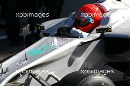 01.02.2010 Valencia, Spain,  Michael Schumacher (GER), Mercedes GP  - Formula 1 Testing, Valencia