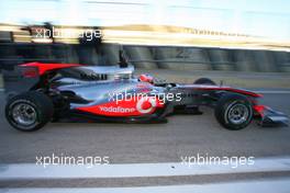 01.02.2010 Valencia, Spain,  Gary Paffett (GBR), Test Driver, McLaren Mercedes  - Formula 1 Testing, Valencia