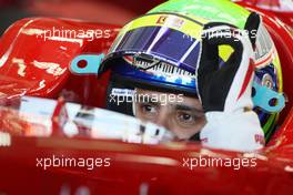 01.02.2010 Valencia, Spain,  Felipe Massa (BRA), Scuderia Ferrari - Formula 1 Testing, Valencia