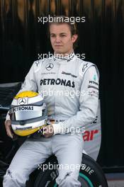 01.02.2010 Valencia, Spain,  Nico Rosberg (GER), Mercedes GP  - Formula 1 Testing, Valencia