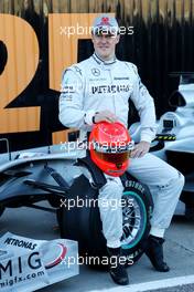 01.02.2010 Valencia, Spain,  Michael Schumacher (GER), Mercedes GP- Formula 1 Testing, Valencia