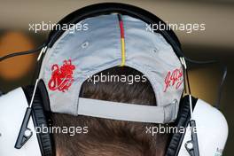 01.02.2010 Valencia, Spain,  Michael Schumacher (GER), Mercedes GP, cap detail - Formula 1 Testing, Valencia