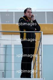 01.02.2010 Valencia, Spain,  Eric Boullier (FRA), Team Principal, Renault F1 Team - Formula 1 Testing, Valencia