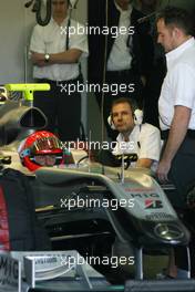 01.02.2010 Valencia, Spain,  Michael Schumacher (GER), Mercedes GP  - Formula 1 Testing, Valencia