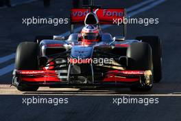 01.02.2010 Valencia, Spain,  Gary Paffett (GBR), Test Driver, McLaren Mercedes  - Formula 1 Testing, Valencia