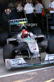 01.02.2010 Valencia, Spain,  Michael Schumacher (GER), Mercedes GP  - Formula 1 Testing, Valencia