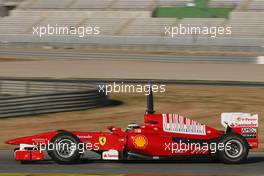 02.02.2010 Valencia, Spain,  Felipe Massa (BRA), Scuderia Ferrari  - Formula 1 Testing, Valencia