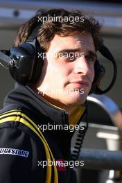 02.02.2010 Valencia, Spain,  Jerome D'Ambrosio (BEL), Test Driver, Renault F1 Team - Formula 1 Testing, Valencia