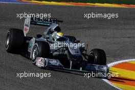 02.02.2010 Valencia, Spain,  Nico Rosberg (GER), Mercedes GP, W01 - Formula 1 Testing, Valencia