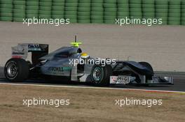 02.02.2010 Valencia, Spain,  Nico Rosberg (GER), Mercedes GP  - Formula 1 Testing, Valencia