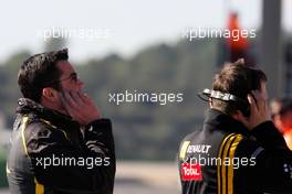 02.02.2010 Valencia, Spain,  Eric Boullier (FRA), Team Principal, Renault F1 Team - Formula 1 Testing, Valencia