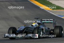 02.02.2010 Valencia, Spain,  Nico Rosberg (GER), Mercedes GP  - Formula 1 Testing, Valencia