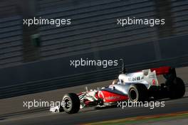 02.02.2010 Valencia, Spain,  Lewis Hamilton (GBR), McLaren Mercedes  - Formula 1 Testing, Valencia