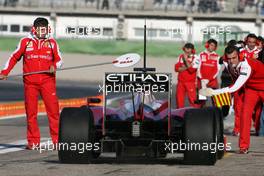 02.02.2010 Valencia, Spain,  Felipe Massa (BRA), Scuderia Ferrari  - Formula 1 Testing, Valencia