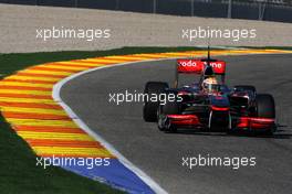 02.02.2010 Valencia, Spain,  Lewis Hamilton (GBR), McLaren Mercedes, MP4-25 - Formula 1 Testing, Valencia