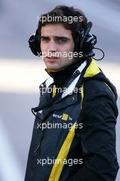 02.02.2010 Valencia, Spain,  Jerome D'Ambrosio (BEL), Test Driver, Renault F1 Team  - Formula 1 Testing, Valencia