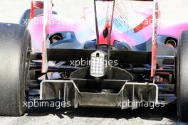 02.02.2010 Valencia, Spain,  Scuderia Ferrari, F10, rear, detail - Formula 1 Testing, Valencia