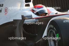 02.02.2010 Valencia, Spain,  Kamui Kobayashi (JAP), BMW Sauber F1 Team - Formula 1 Testing, Valencia