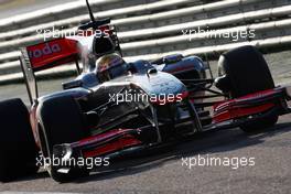 02.02.2010 Valencia, Spain,  Lewis Hamilton (GBR), McLaren Mercedes - Formula 1 Testing, Valencia