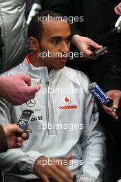 02.02.2010 Valencia, Spain,  Lewis Hamilton (GBR), McLaren Mercedes - Formula 1 Testing, Valencia