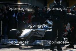 02.02.2010 Valencia, Spain,  Nico Rosberg (GER), Mercedes GP  - Formula 1 Testing, Valencia