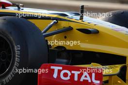 02.02.2010 Valencia, Spain,  Renault F1 Team, R30, detail - Formula 1 Testing, Valencia