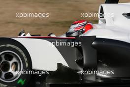 02.02.2010 Valencia, Spain,  Kamui Kobayashi (JAP), BMW Sauber F1 Team  - Formula 1 Testing, Valencia