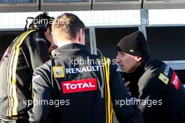 02.02.2010 Valencia, Spain,  Robert Kubica (POL), Renault F1 Team - Formula 1 Testing, Valencia