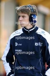 02.02.2010 Valencia, Spain,  Nico Hulkenberg (GER), Williams F1 Team - Formula 1 Testing, Valencia