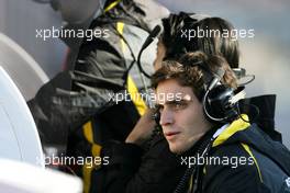 02.02.2010 Valencia, Spain,  Jerome D'Ambrosio (BEL), Test Driver, Renault F1 Team  - Formula 1 Testing, Valencia