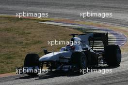 02.02.2010 Valencia, Spain,  Kamui Kobayashi (JAP), BMW Sauber F1 Team  - Formula 1 Testing, Valencia