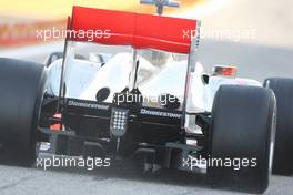 02.02.2010 Valencia, Spain,  McLaren Mercedes, MP4-25, rear, detail - Formula 1 Testing, Valencia