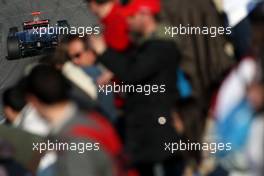 02.02.2010 Valencia, Spain,  Sébastien Buemi (SUI), Scuderia Toro Rosso - Formula 1 Testing, Valencia