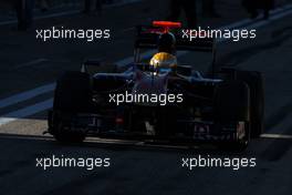 02.02.2010 Valencia, Spain,  Sébastien Buemi (SUI), Scuderia Toro Rosso - Formula 1 Testing, Valencia