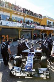 03.02.2010 Valencia, Spain,  Nico Hulkenberg (GER), Williams F1 Team - Formula 1 Testing, Valencia