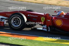 03.02.2010 Valencia, Spain,  Fernando Alonso (ESP), Scuderia Ferrari, F10 - Formula 1 Testing, Valencia