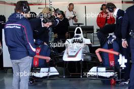 03.02.2010 Valencia, Spain,  Pedro de la Rosa (ESP), BMW Sauber F1 Team - Formula 1 Testing, Valencia