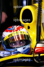 03.02.2010 Valencia, Spain,  Vitaly Petrov (RUS), Renault F1 Team  - Formula 1 Testing, Valencia