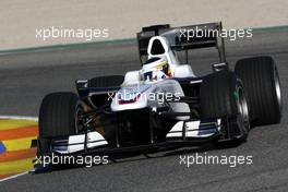 03.02.2010 Valencia, Spain,  Pedro de la Rosa (ESP), BMW Sauber F1 Team, C29 - Formula 1 Testing, Valencia