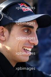 03.02.2010 Valencia, Spain,  Sébastien Buemi (SUI), Scuderia Toro Rosso - Formula 1 Testing, Valencia