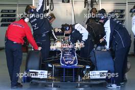 03.02.2010 Valencia, Spain,  Nico Hulkenberg (GER), Williams F1 Team  - Formula 1 Testing, Valencia