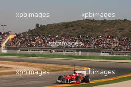 03.02.2010 Valencia, Spain,  Fernando Alonso (ESP), Scuderia Ferrari  - Formula 1 Testing, Valencia