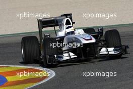 03.02.2010 Valencia, Spain,  Pedro de la Rosa (ESP), BMW Sauber F1 Team, C29 - Formula 1 Testing, Valencia